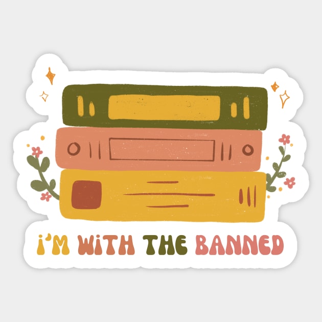 I'm with the banned Sticker by Teewyld